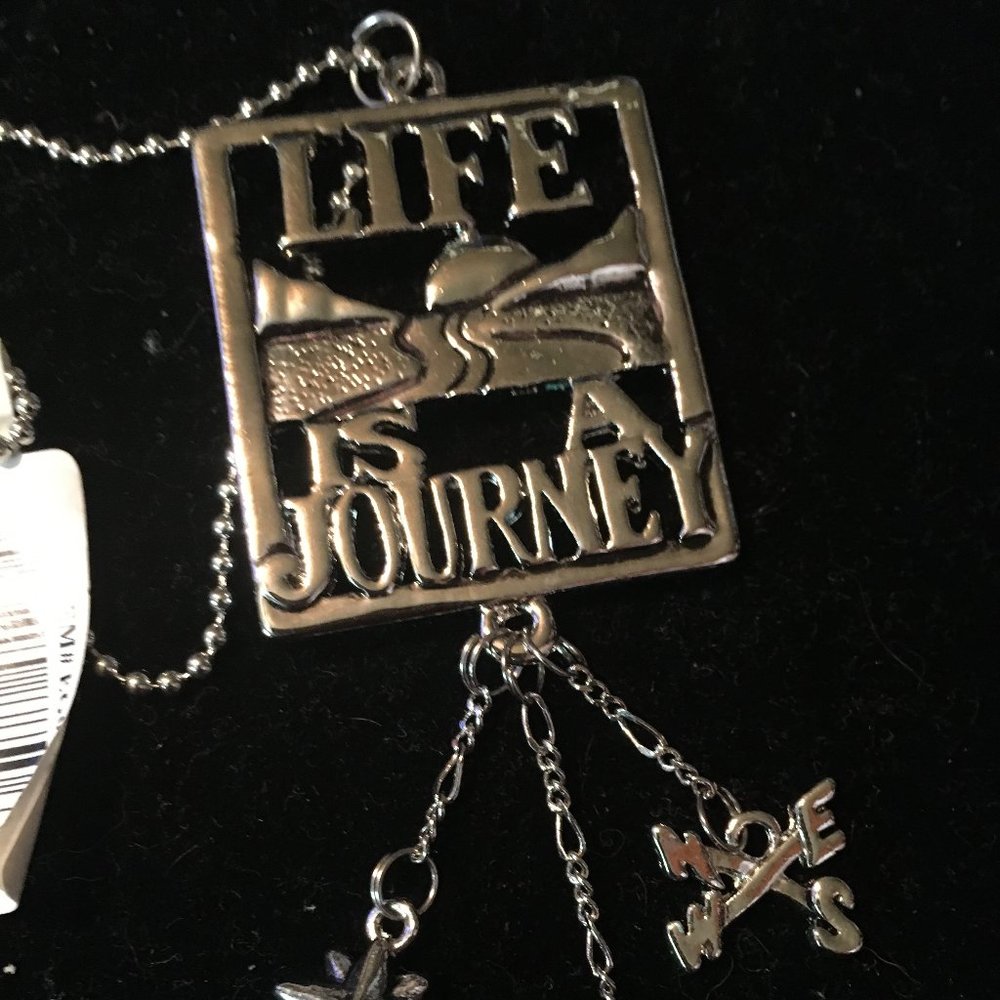 LIFE IS A JOURNEY NEW CAR MIRROR CAR CHARM CUTE